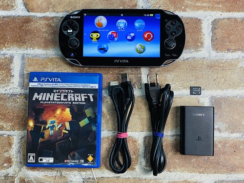 Vita pch 1000 crystal black - ps, pch-1000