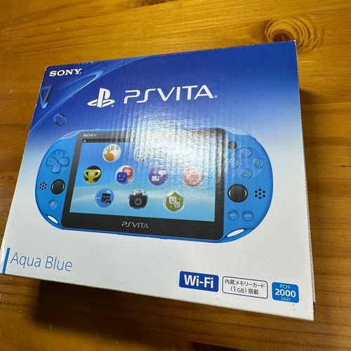 Console psvita 2000 blu acqua - console, 2000,